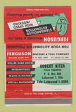Matchbook Cover - Ferguson Machine and Tool Lakewood OH 40 Strike