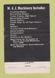 Matchbook Cover Winsor & Jerauld Cloth Finishing Machine Charlotte NC 40 Strike