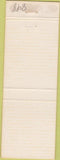 Matchbook Cover - Schryver Real Estate Williamstown MA pink