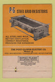 Matchbook Cover - Post Glover Steel Grid Resistors Cincinnati OH 40 Strike