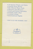 Matchbook Cover - Desert Inn Hotel Spa Desert Hot Springs CA 40 Strike