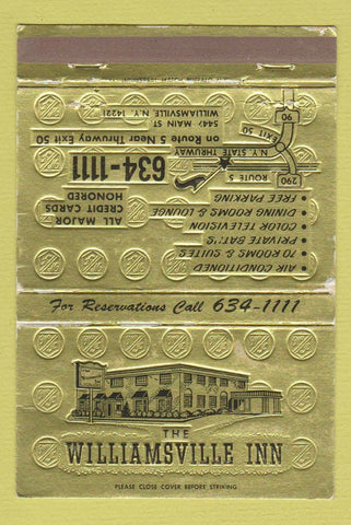 Matchbook Cover - Williamsville Inn NY 40 Strike