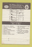 Matchbook Cover - Williamsville Inn NY 40 Strike