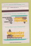 Matchbook Cover - Tavernier Towne FL 40 Strike