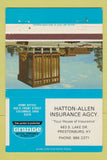 Matchbook Cover - Hatton Allen Insurance Prestonburg KY Grange 40 Strike