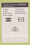 Matchbook Cover - LP Fuel Gas propane Monroe MI 40 Strike