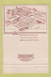 Matchbook Cover - Montgomery Inn Cincinnati OH Bob Hope 40 Strike