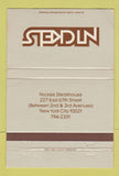 Matchbook Cover - Nickels New York City steak 40 Strike