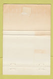 Matchbook Cover - Nickels New York City steak 40 Strike