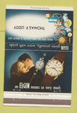 Matchbook Cover - Elgin Watches Thomas P Leddy 40 Strike