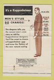 Matchbook Cover - Kuppenheimer Men's Clothes Walt's Alameda CA 40 Strike