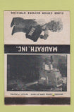Matchbook Cover - Maurath Electrodes Cleveland OH 40 Strike