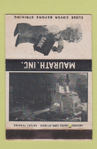 Matchbook Cover - Maurath Electrodes Cleveland OH 40 Strike