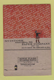Matchbook Cover - McIntosh Paper Chicago IL WEAR 40 Strike