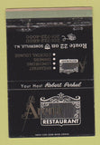 Matchbook Cover - Arena Restaurant Somerville NJ WEAR 40 Strike