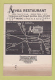 Matchbook Cover - Arena Restaurant Somerville NJ WEAR 40 Strike