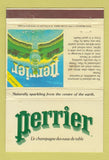 Matchbook Cover - Perrier Water Australia 40 Strike