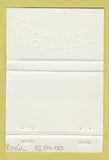 Matchbook Cover - Perrier Water Australia 40 Strike