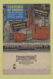 Matchbook Cover - Automatic Transporation Chicago IL Fork Lifts 40 Strike