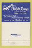 Matchbook Cover - Randora Hotel Detroit MI 40 Strike