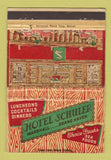 Matchbook Cover - Hotel Schuler Marshall Grand Haven MI 40 Strike
