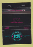 Matchbook Cover - Paradise Rock Club Boston MA WEAR 40 Strike