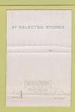 Matchbook Cover - Widdicomb Furniture Grand Rapids MI WEAR 40 Strike