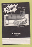 Matchbook Cover - North State Pyrophyllite Greensboro NC 40 Strike