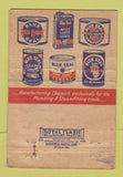 Matchbook Cover - Blue Seal Products Chemical cleaner Roselle NJ WEAR 40 Strike