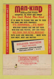Matchbook Cover - Man Kind Dog Food Cat Portland OR WORN 40 Strike