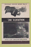 Matchbook Cover - Maurath Electrodes Cleveland OH 40 Strike