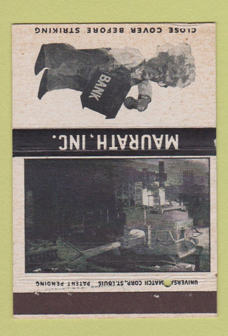 Matchbook Cover - Maurath Electrodes Cleveland OH 40 Strike
