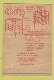 Matchbook Cover - Christy Playground Equipment WEAR 40 Strike