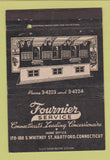 Matchbook Cover - Fournier Concessionaire Hartford CT WEAR 40 Strike