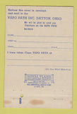 Matchbook Cover - Vapo Path Dayton OH business opportunity 40 Strike