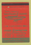 Matchbook Cover - Loggers & Contractors Machinery Portland OR 40 Strike