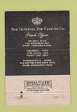 Matchbook Cover - Imperial Die Casting Chicago IL 40 Strike