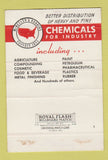 Matchbook Cover McKesson Robbins Chemical Mefford Los Angeles CA WORN 40 Strike