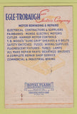 Matchbook Cover - Egle Trobaugh Electric Memphis TN WEAR 40 Strike
