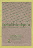 Matchbook Cover - Garden City Envelope Chicago IL 40 Strike
