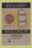 Matchbook Cover - Tuttle & Kift Eoff Electric Portland Salem Eugene OR 40 Strike