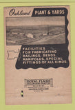 Matchbook Cover - Pacific Pipe Valve Fittings Oakland San Francisco CA 40 Strike