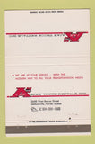 Matchbook Cover - Ajax Truck Rentals Jacksonville FL 40 Strike