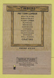 Matchbook Cover - Union Wholesale Lumber Youngstown OH 40 Strike