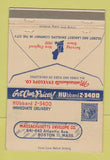 Matchbook Cover - Massachusetts Envelope Company Boston MA 40 Strike