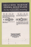 Matchbook Cover - Norton Door Closers Bensenville IL 40 Strike