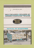 Matchbook Cover - Mutual Insurance Company Hartford CT 40 Strike