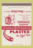 Matchbook Cover - Plastex Dispenser Reel Columbus OH 40 Strike