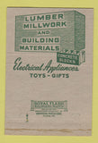 Matchbook Cover - Diecks Lumber Elizabethtown KY 40 Strike
