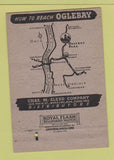 Matchbook Cover - Oglebay Park Wheeling WV 40 Strike